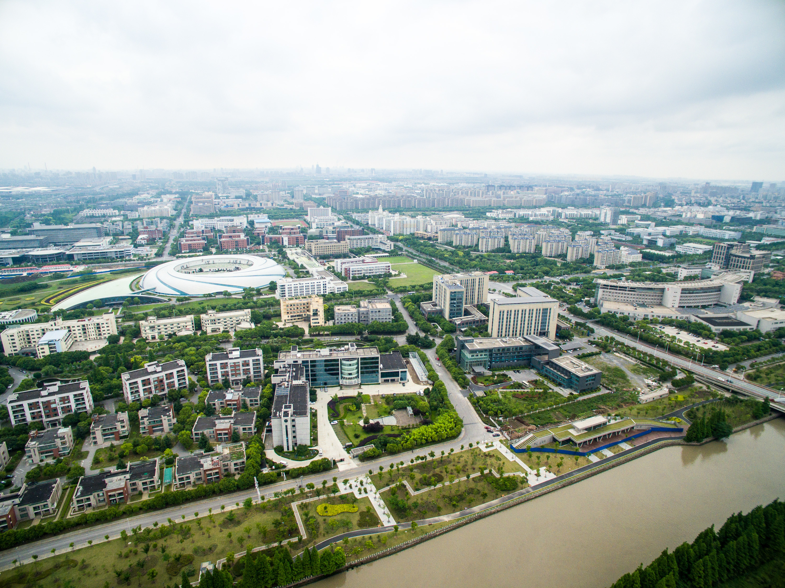 2015年5月30日，上海，航拍张江高科技园区。图片署名：第一财经日报-东方IC.jpg