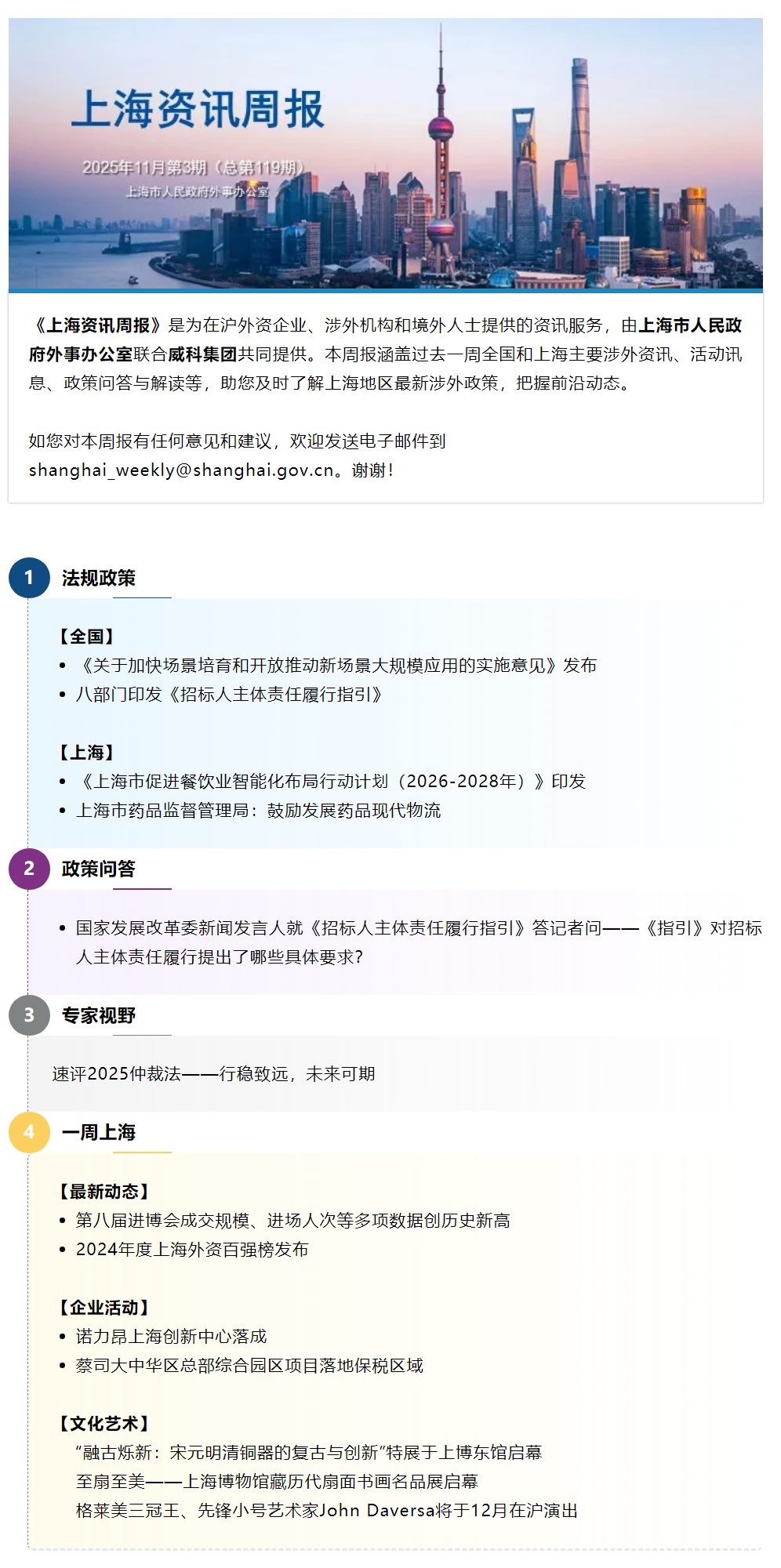 《上海资讯周报》涉外资讯一站式服务(2025年11月第3期,总第119期).png